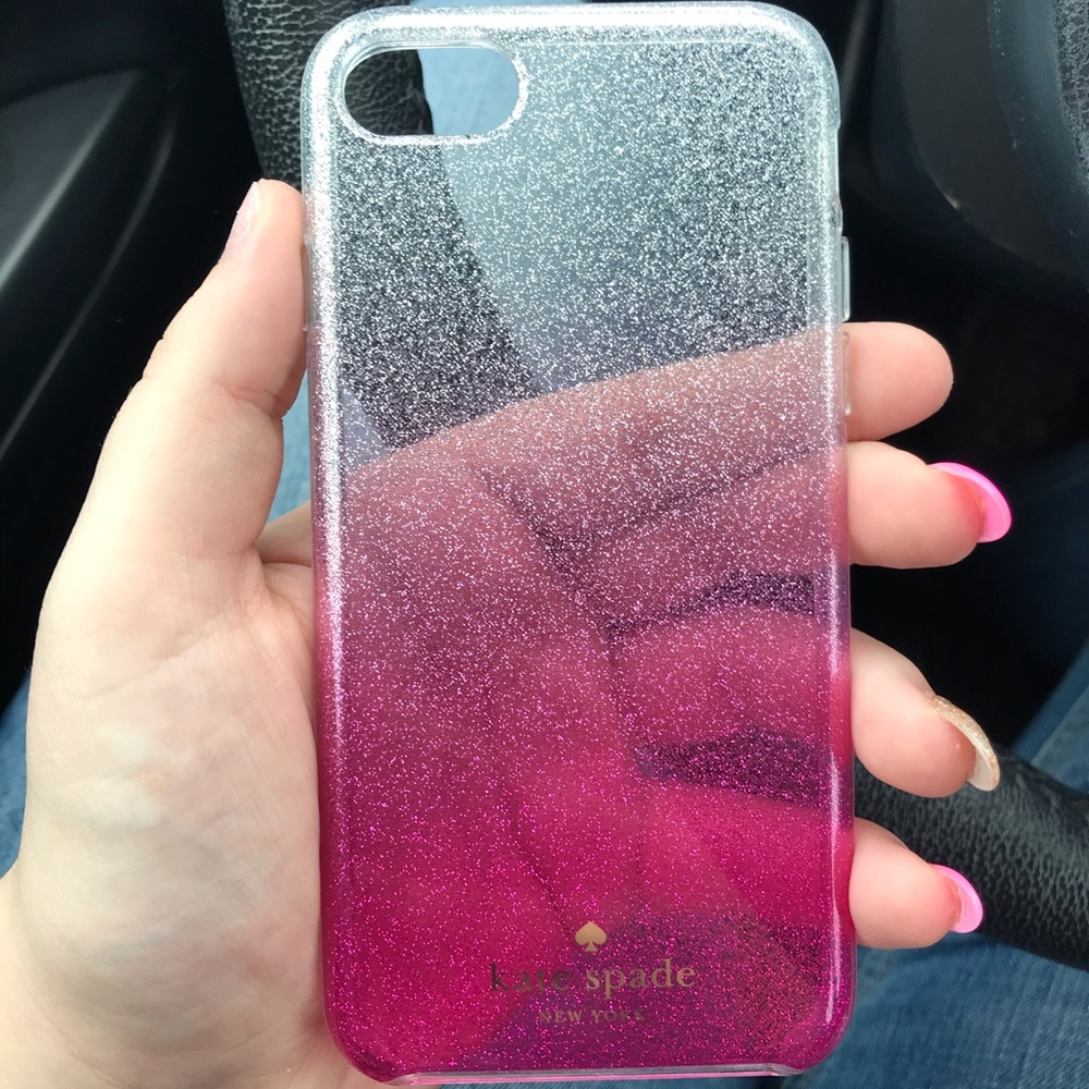 Kate spade ombré pink case